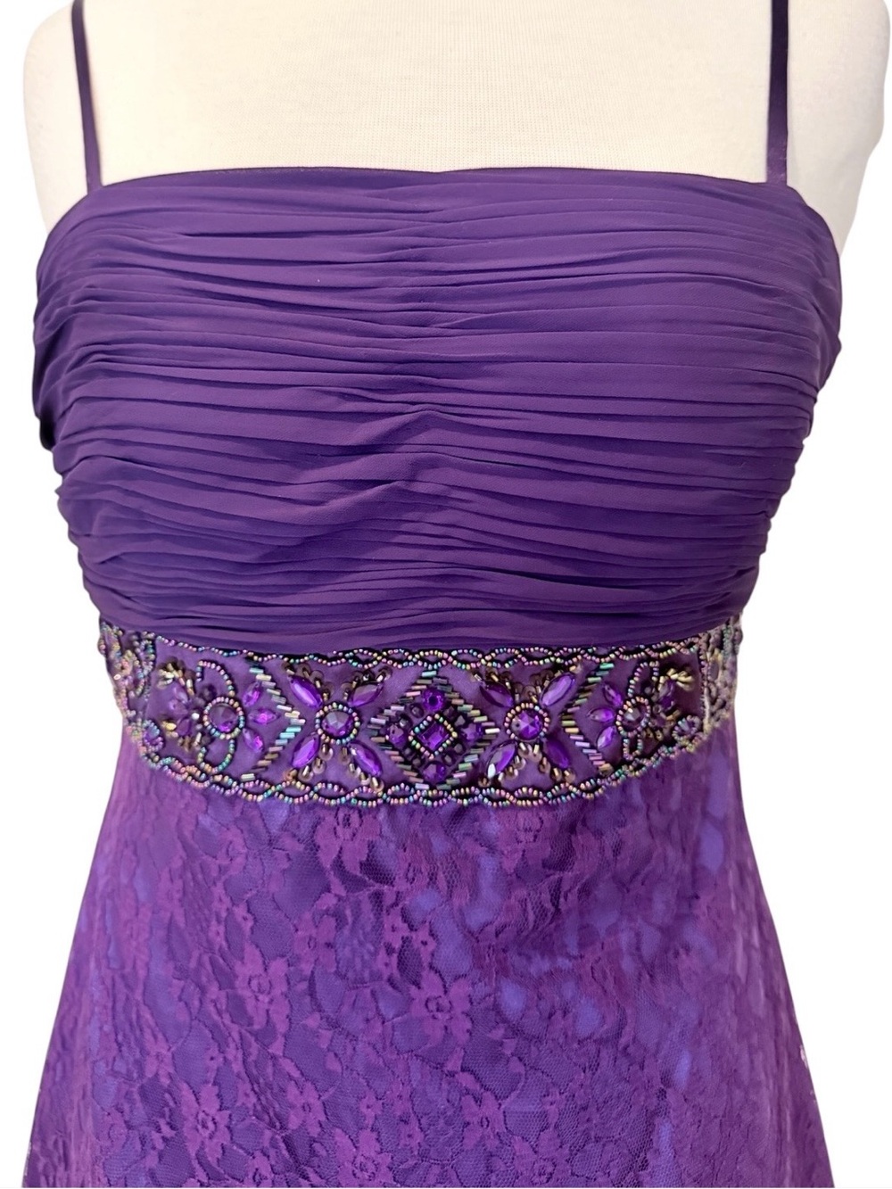 Sue Wong Dress NWT Studio W Embellished Lace Size 10